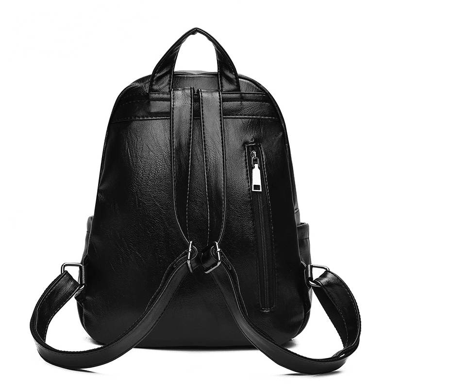 Fashionable PU Backpack for Women - Autumn/Winter Style - KittyKat Lane LLC