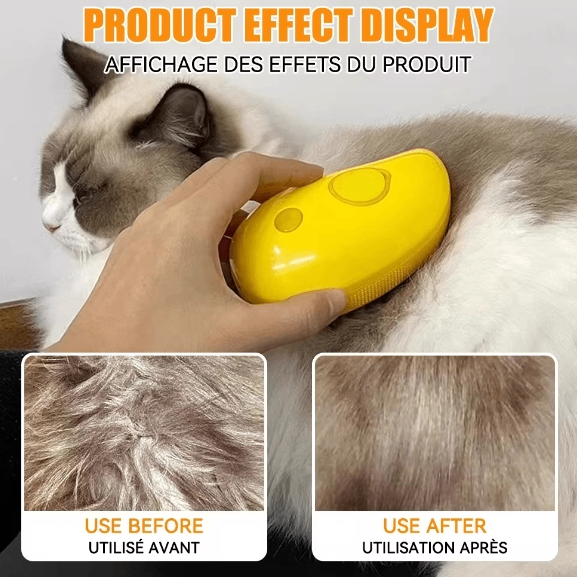 Pet Steam Brush Electric Spray Comb - KittyKat Lane LLC