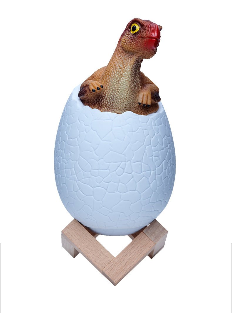 3D Dinosaur Night Light with Touch Control & USB - KittyKat Lane LLC