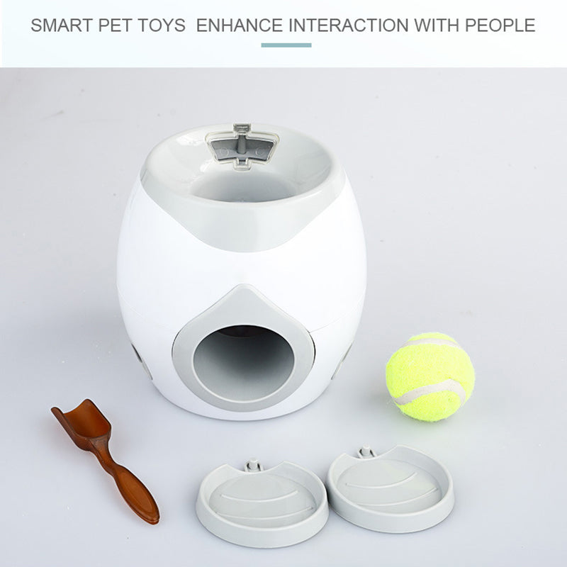 Tennis Ball Feeder - Smart Pet Food Dispenser - KittyKat Lane LLC