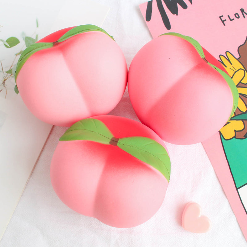 Stress Relief Peach Toy with Slow Rebound (Unique Gift) - KittyKat Lane LLC