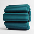  Two pounds stripes (dark green)