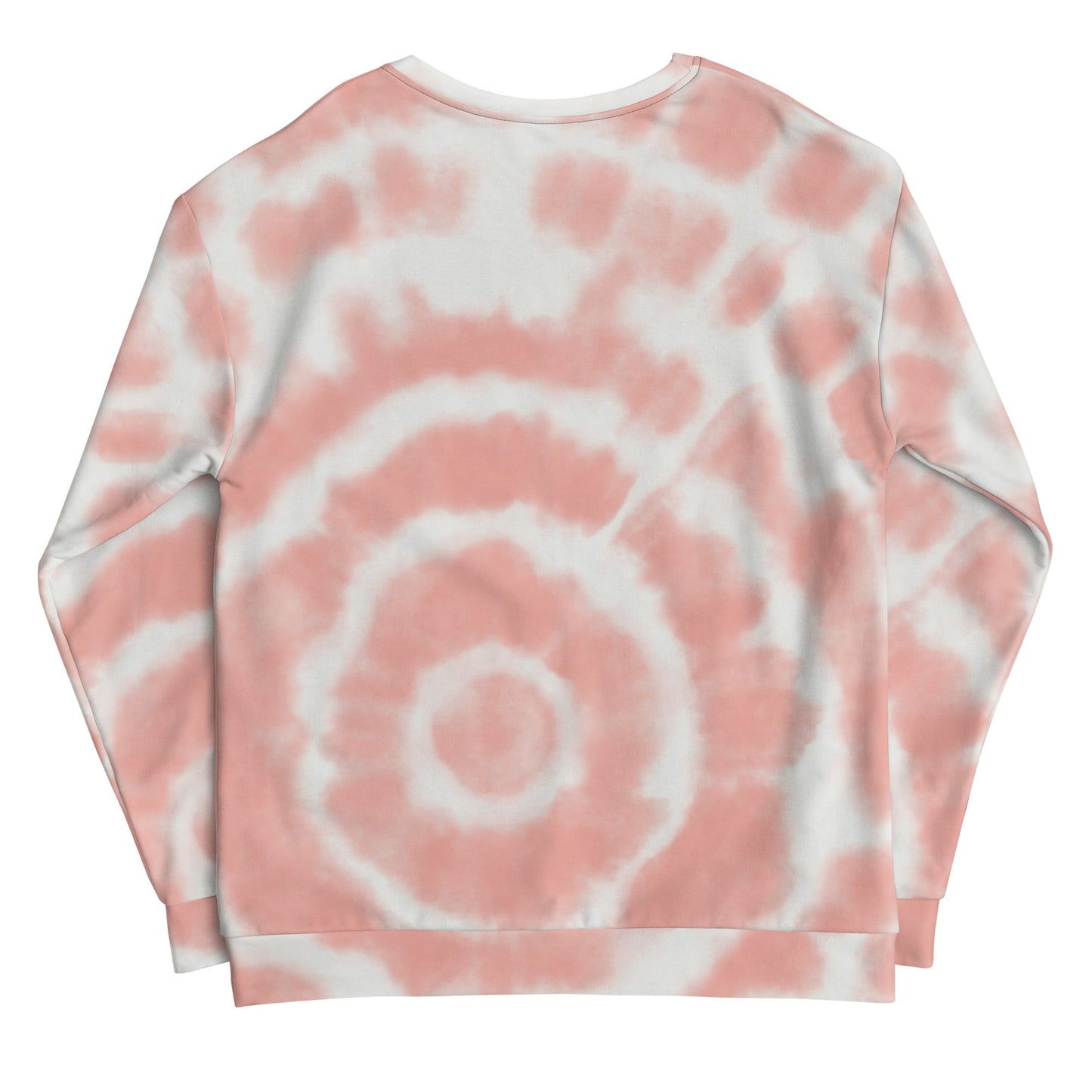 Peach Tie-Dye Vibe Tropical Sweatshirt - KittyKat Lane LLC