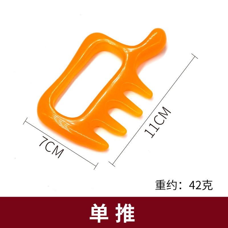 Resin Honey Wax Gua Sha Massage Tool for Face and Body
