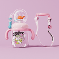  Diving Cup Strap Pink 300ML