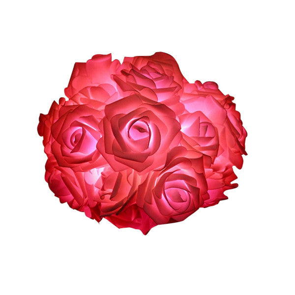 LED Rose Flower String Lights - KittyKat Lane LLC