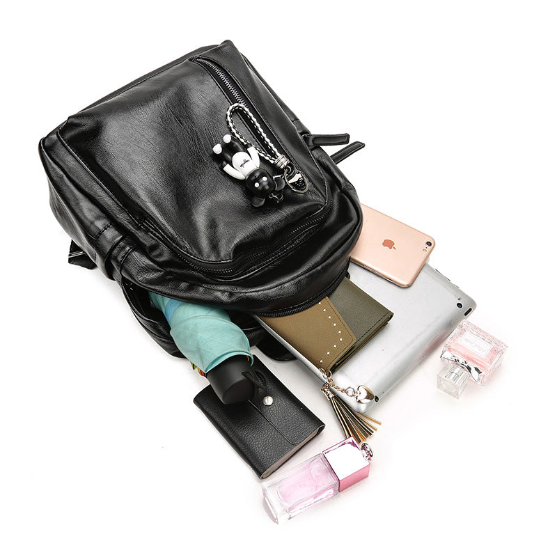 Fashionable PU Backpack for Women - Autumn/Winter Style - KittyKat Lane LLC