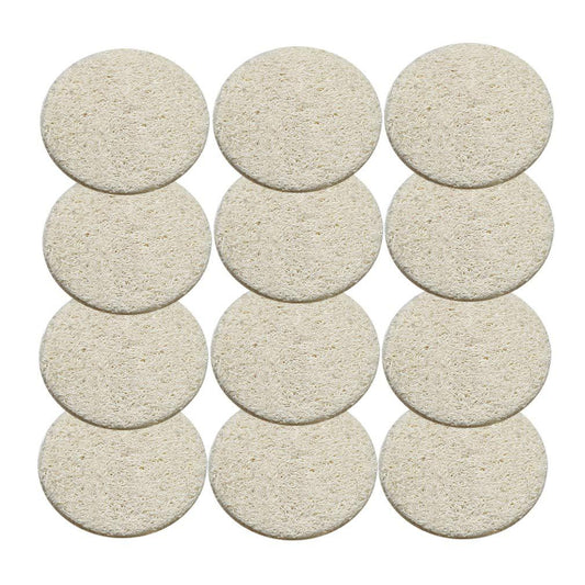 6x6cm Loofah Makeup Remover Pads for Eyes and Face