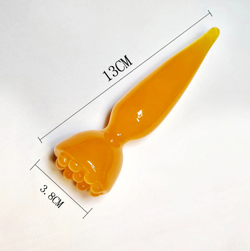Resin Honey Wax Gua Sha Massage Tool for Face and Body